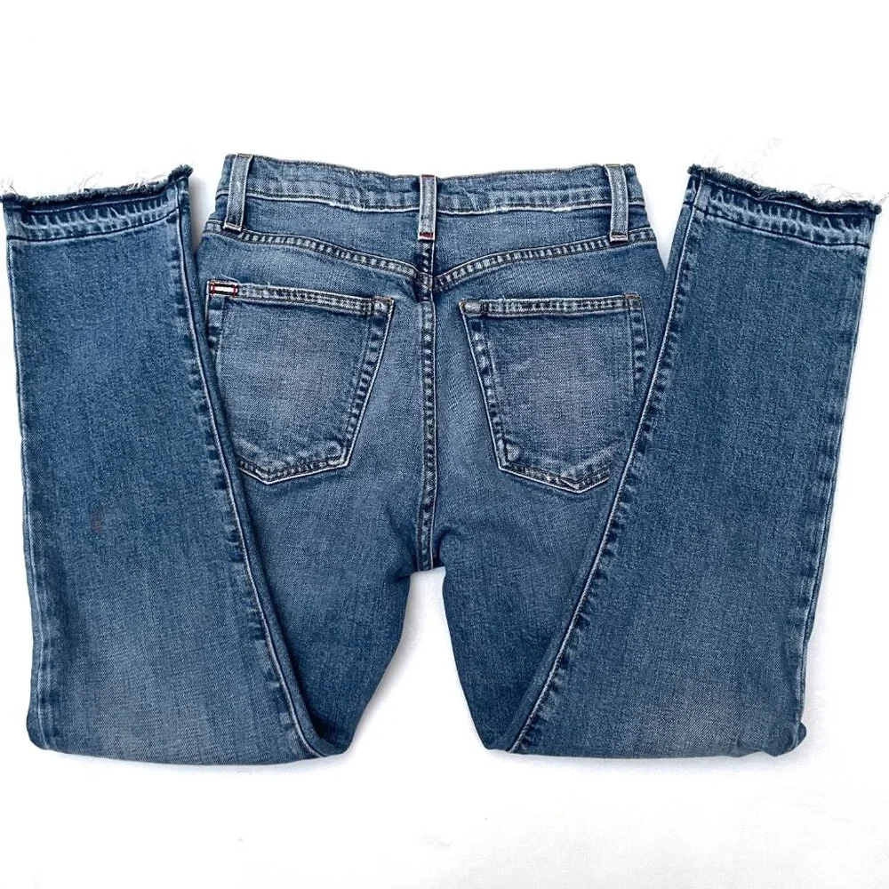 Alice+Olivia $298 AMAZING HIGH RISE GIRLFRIEND JEANS 25 - Picture 6 of 14